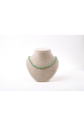 گردنبند جواهر طوسی زنانه سنگ OSMANLI DEĞERLİ TAŞ - کد 362080159