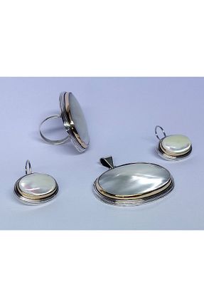 ست نقره زنانه 925 عیار Erkbay - کد 362581977