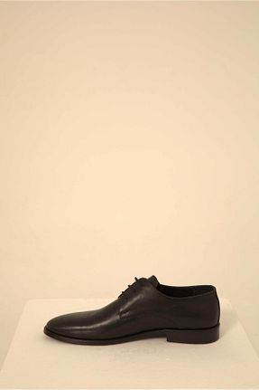 کفش کلاسیک مشکی مردانه چرم خالص SÜVARİ - کد 364258517