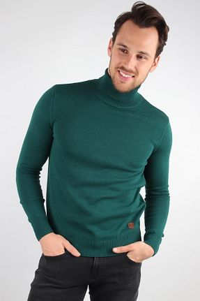 پلیور سبز مردانه ساده ALEXANDERGARDI - کد 62301053