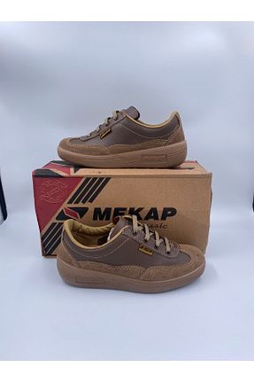 کفش بیرون قهوه ای زنانه چرم اصل Mekap - کد 363506320
