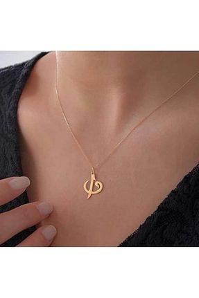 گردنبند نقره طلائی زنانه 925 عیار GÜMÜŞ - کد 364247877