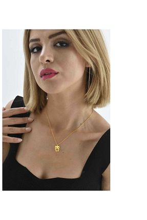 گردنبند نقره طلائی زنانه 925 عیار GÜMÜŞ - کد 364252328