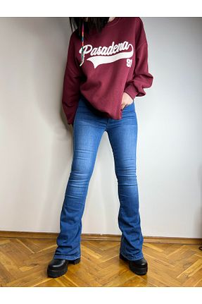 شلوار آبی زنانه لیکرا Ezgi Deveci Butik - کد 364076236
