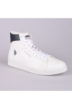 کفش اسنیکر سفید مردانه بند دار U.S. Polo Assn. - کد 364492828