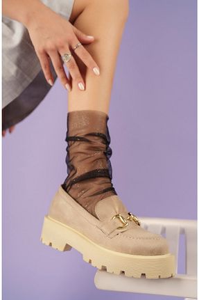 کفش کژوال بژ زنانه جیر PASSAGE SHOES - کد 363197690