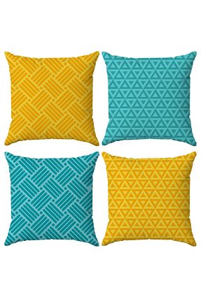 کوسن و روکش کوسن رنگی لانه زنبوری میکرو SWEET HOME ARTS - کد 301364738