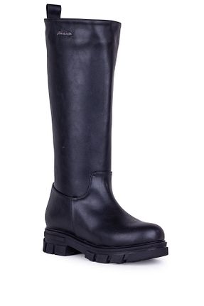 چکمه مشکی زنانه چرم خالص Pierre Cardin - کد 344371702