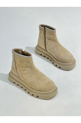 بوت بژ زنانه ضد آب پاشنه ساده پاشنه کوتاه ( 4 - 1 cm ) Gore-Tex مقاوم در برابر آب کد 363701252