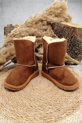 بوت / نیم بوت قهوه ای بچه گانه جیر ADA BEBEK ÇOCUK - کد 363737339