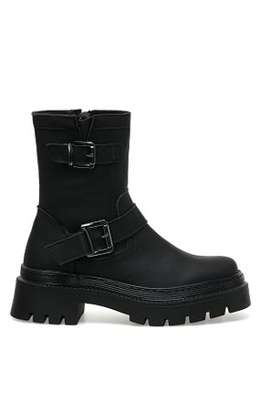 بوت / نیم بوت مشکی زنانه چرم مصنوعی Nine West - کد 363462702