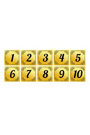 تزئینات درب طلائی فلزی TasarıMarketi - کد 364565740