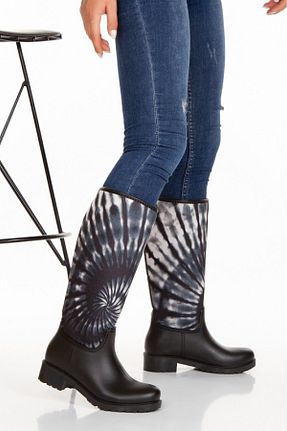 چکمه طوسی زنانه EVA / PVC Sea&Blue - کد 364415322