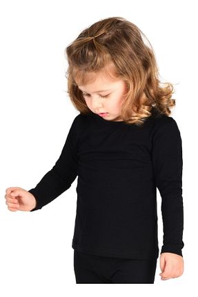 بادی مشکی بچه گانه یقه دوچرخه Tosspa Kids - کد 365493186