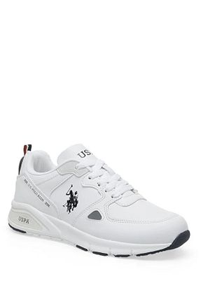کفش دو و میدانی و تمرینی سفید زنانه U.S. Polo Assn. - کد 365493303