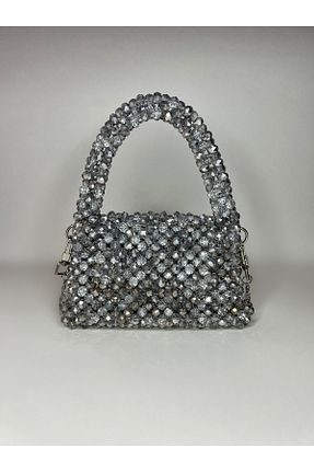 کیف مجلسی طوسی زنانه Jasmine Crystal Bag - کد 365526827