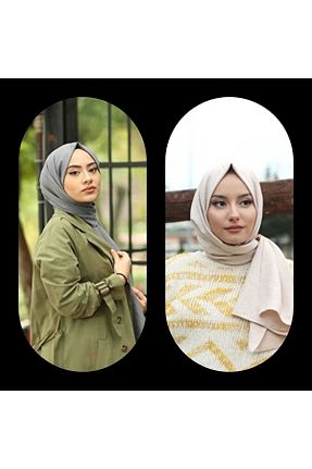 شال طوسی زنانه جاز Narine - کد 365590208