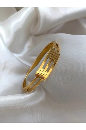 النگو طلائی زنانه 8 عیار TAKİLAYYDA - کد 363257250