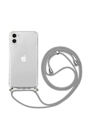 کاور و قاب طوسی iPhone 11 emybox - کد 364805769