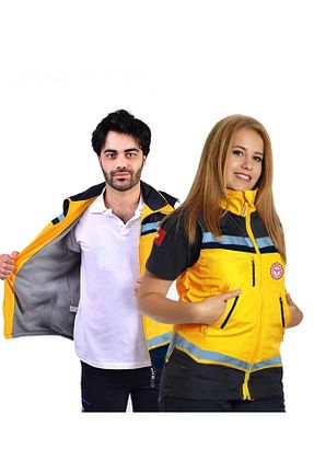 لباس ایمنی کار زرد İBA MEDİKAL - کد 364814844