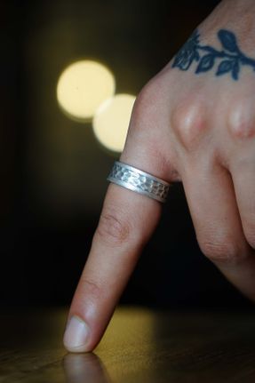 انگشتر جواهر زنانه روکش نقره کد 338631324