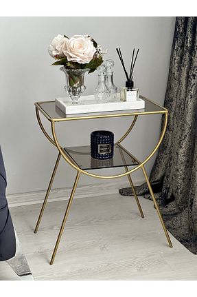 میز عسلی متالیک فلزی AssuCasa - کد 365242362