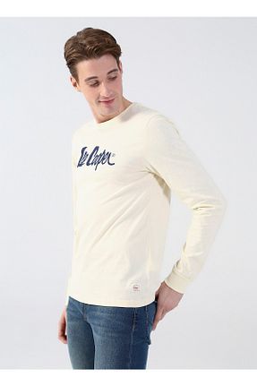 تیشرت نباتی مردانه رگولار Lee Cooper - کد 365600431