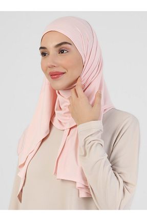 کلاه شنای حجاب صورتی زنانه Ecardin - کد 364780819