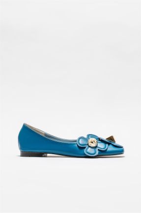 کفش کژوال آبی زنانه پلی اورتان پاشنه کوتاه ( 4 - 1 cm ) پاشنه ساده کد 364705797