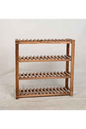 جا کفشی قهوه ای چوب Wooden City - کد 365499369