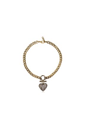 گردنبند جواهر طلائی زنانه سنگی کد 365811974