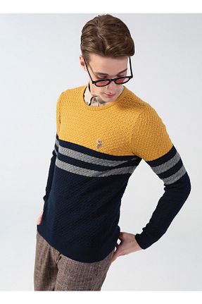 پلیور سرمه ای مردانه ساده U.S. Polo Assn. - کد 365599142
