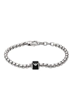 دستبند استیل (فولاد) متالیک مردانه استیل (فولاد) Emporio Armani - کد 366140905