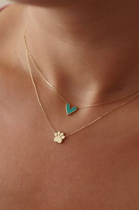 گردنبند طلا زرد زنانه 14 عیار ALTINTAŞ KUYUMCULUK - کد 332672971
