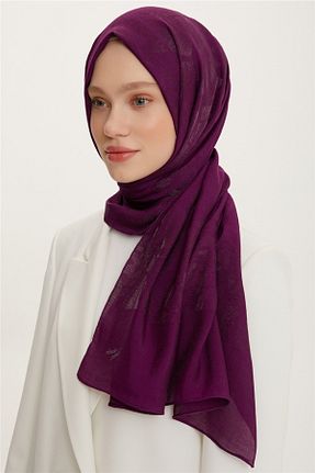 شال بنفش زنانه پلی استر Armine - کد 366845661