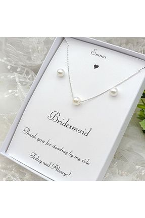 ست جواهر قهوه ای زنانه فلزی TakıConcept - کد 365966433