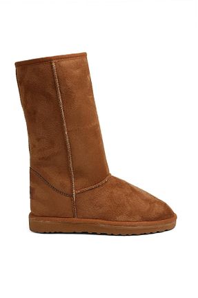 بوت / نیم بوت قهوه ای زنانه جیر Pierre Cardin - کد 366344505