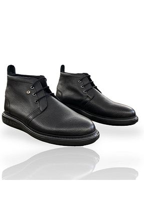 بوت / نیم بوت مشکی مردانه پاشنه تخت Pierre Cardin - کد 366853402