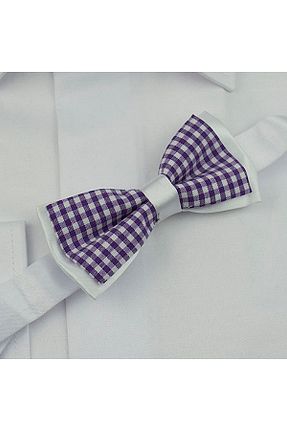 پاپیون بنفش بچه گانه ساتن Gaffy - کد 77172264