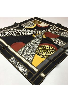 روسری مشکی ساده 19V69 ITALIA - کد 65394793