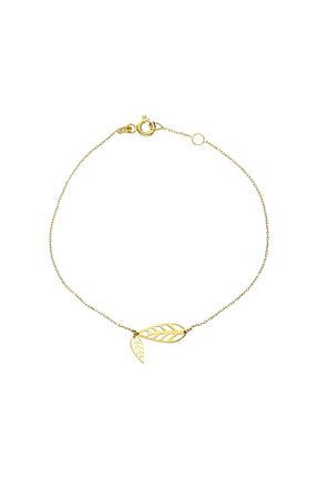 دستبند طلا زرد زنانه 14 عیار Glorria - کد 77788040