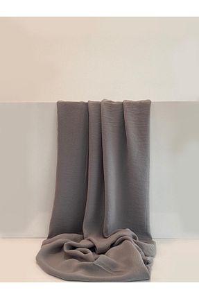 شال طوسی زنانه پنبه ای şehri şal - کد 94368469