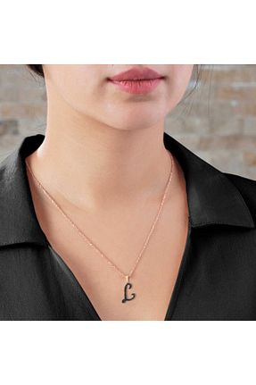 گردنبند نقره سفید زنانه 925 عیار Genel Markalar - کد 55105559