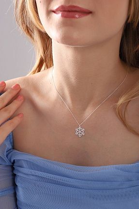 گردنبند نقره زنانه 925 عیار KAR DİAMOND - کد 365965668