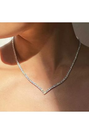 گردنبند جواهر زنانه فلزی TakıConcept - کد 366068118