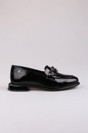 بابت مشکی زنانه چرم خالص Venüs - کد 367600536