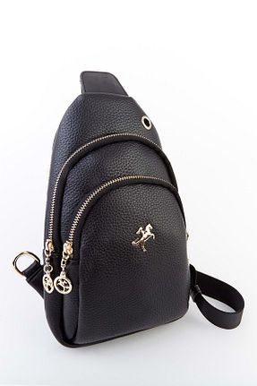 کیف کمری مشکی زنانه چرم مصنوعی Lifonbag - کد 367945874