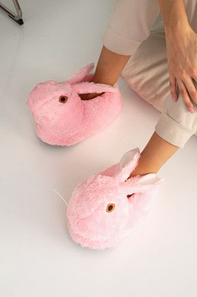 پاندوف صورتی زنانه پارچه ای Mrt Shoes - کد 367566384