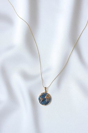 گردنبند جواهر طلائی زنانه روکش طلا Asia by Leuvoié - کد 368309948