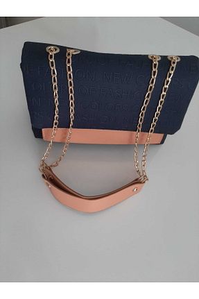 کیف دوشی سرمه ای زنانه چرم مصنوعی Buğlem Aksesuar - کد 368797794